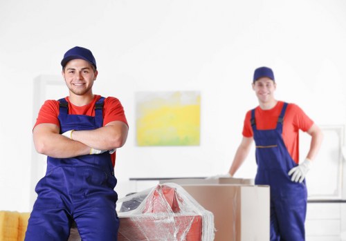 Moving checklist and packed items for a West Hampstead relocation