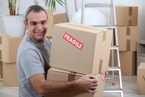 Man and van service helping with a local move in West Hampstead
