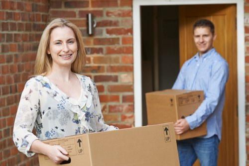 Local man with van service supporting a move in West Hampstead