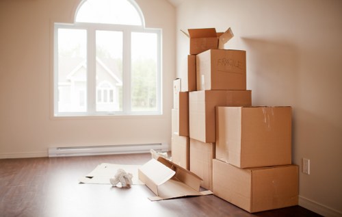 Busy West Hampstead flat move with stairs and furniture