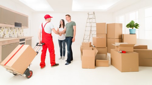 Removal van service near West Hampstead station area