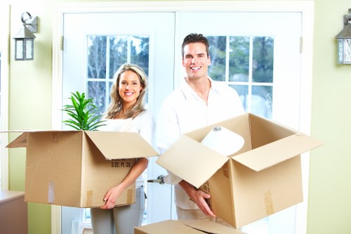 Spacious moving truck for furniture and boxes in West Hampstead
